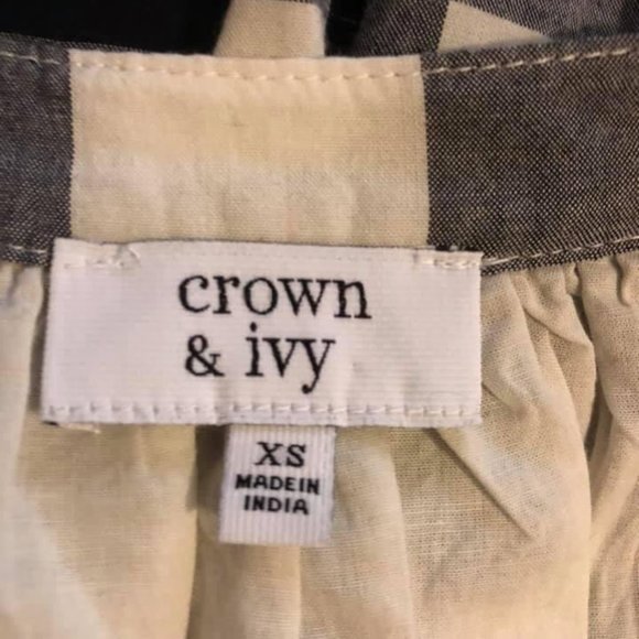 Crown & Ivy Women Dress Sleeveless Size X-Small - Picture 9 of 11